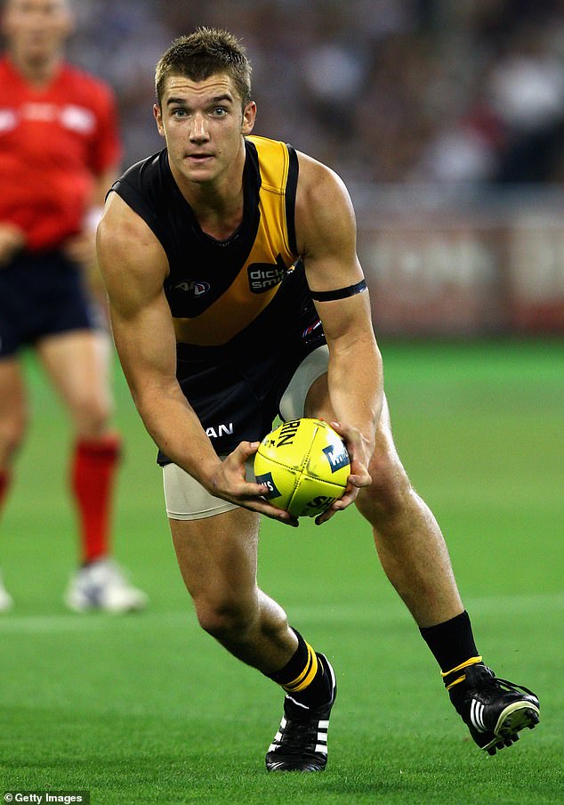 Martin was drafted ahead of the 2010 season when he arrived on the AFL scene as a clean-cut, light-skinned youngster.