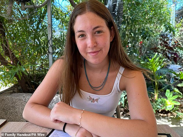 'Let's stop the world and bring everyone home': Mother of Naama Levy, who was kidnapped in Gaza 264 days ago, has called for all hostages to return to Israel