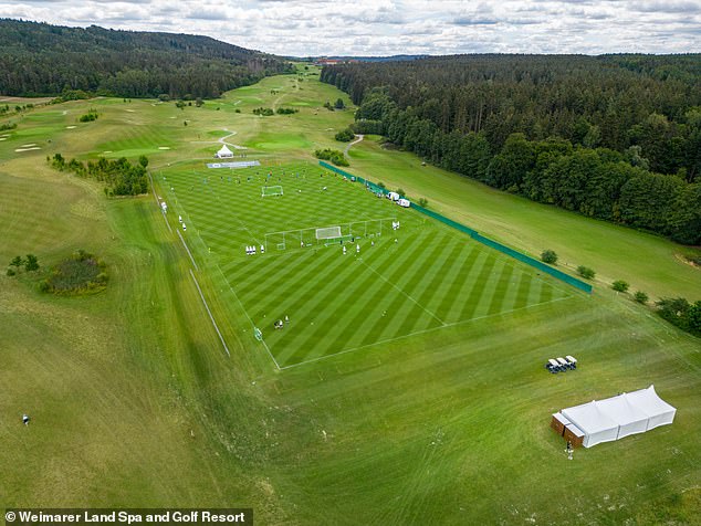 England will be based at the Weimarer Land Span and Golf complex during Euro 2024