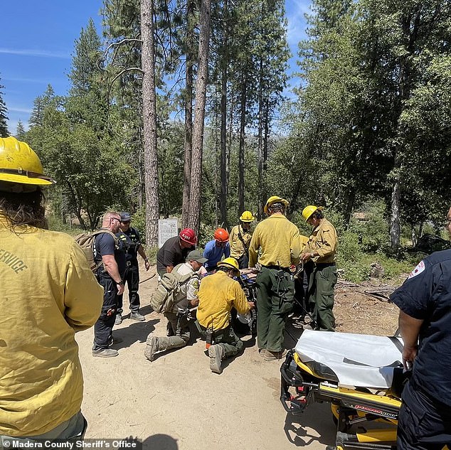 After identifying Ledesma, rescuers noticed Hall's belongings and began desperately searching for him, only to discover his body in the water nearby.