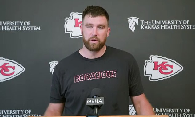 Kelce recently said he will play soccer 