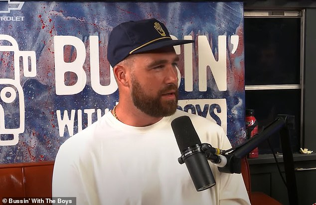 Kelce revealed what it's like to be dating the world's most famous pop star this week