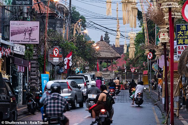 Travelers are advised to take precautions against mosquito-borne disease in Bali (pictured), which can cause serious illness and even death.