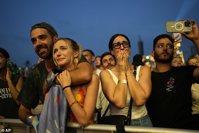 Defying the militant group's action, countless Israelis were seen dancing and singing music at the 'We Will Dance Again' concert.