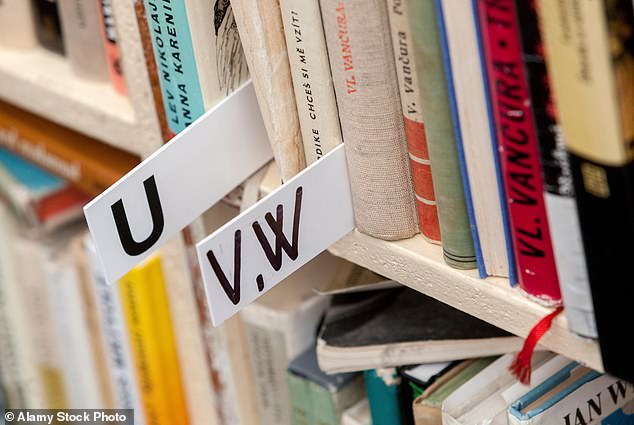 A bookshelf in alphabetical order shows a meticulous and detailed personality.