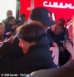 Will Smith surprises fans at the screening of Bad Boys