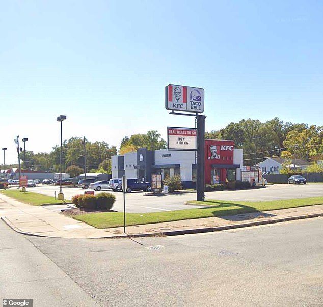 The Taco Bell-KFC is located in the South Richmond business district and is where Breonni gave birth to her unexpected bundle of joy.