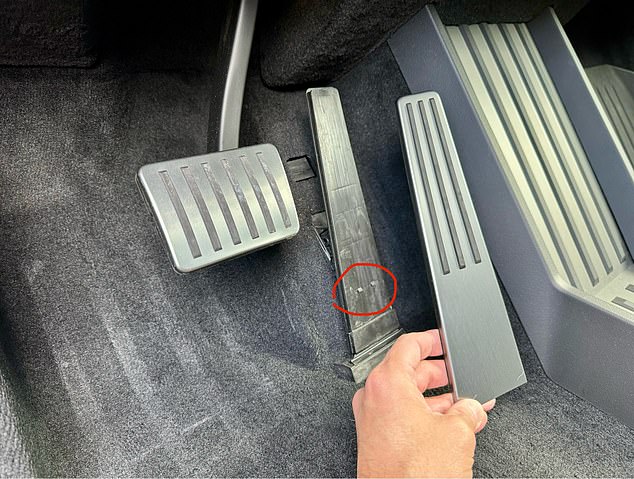 Customers have reported issues with the Cybertruck's accelerator where the pedal cover can slip and get stuck in the carpet.