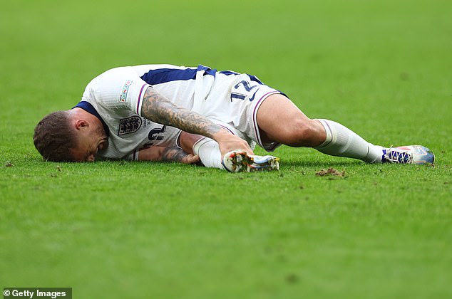 However, despite this, Southgate failed to make changes until Kieran Trippier was injured.