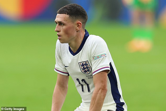 Southgate has shown admirable loyalty to Phil Foden (above) and Bukayo Saka, for example, but both failed again in this regard. Cole Palmer needs to start and he needs to be more relentless.