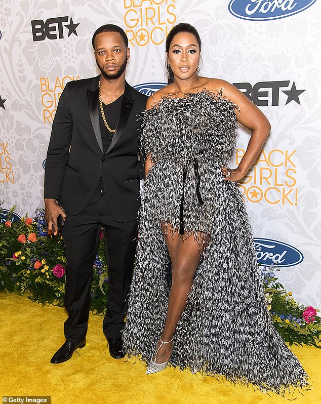 Ma, 44, has spent time in prison on assault and weapons charges. She is currently married to rapper Papoose (pictured left) with whom she also has a son.