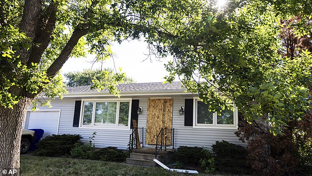 The gunshot came from 74-year-old Crete resident Billy Booth on Friday, and culminated in him turning the gun on himself and killing himself, cops said. Here you can see the house from which he shot and where he had lived.