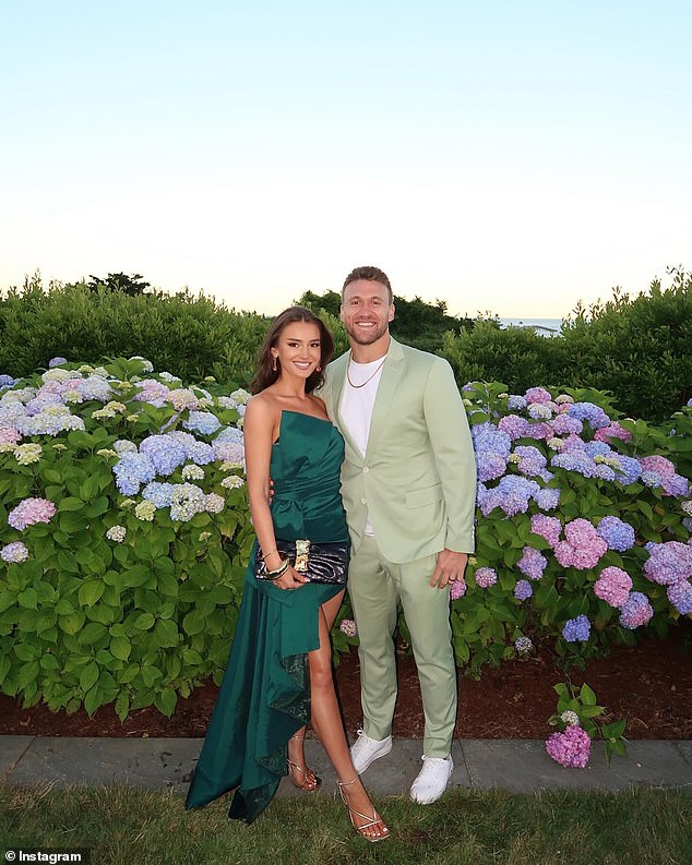 The former Miss Universe married Kyle's 49ers teammate Christian McCaffrey