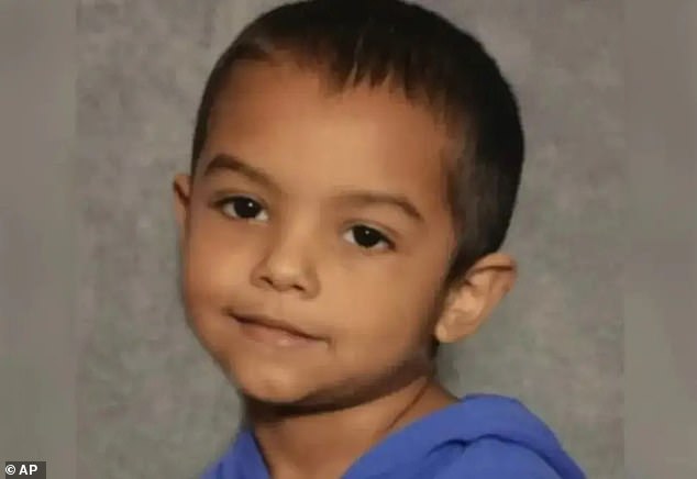 The boy who died, DeShaun Matinez, would stay in a closet in the family home for 16 hours at a time and weighed just 18 pounds when his body was found in March 2020.