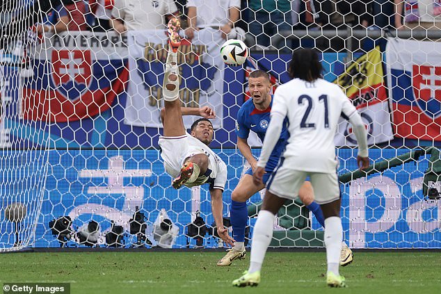 Slovakia would have beaten England if not for a stunning late goal from Jude Bellingham.