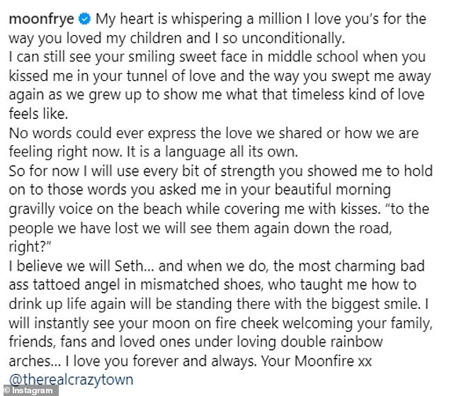 1719815662 636 Soleil Moon Frye Posts Moving Tribute to Ex Shifty Shellshock