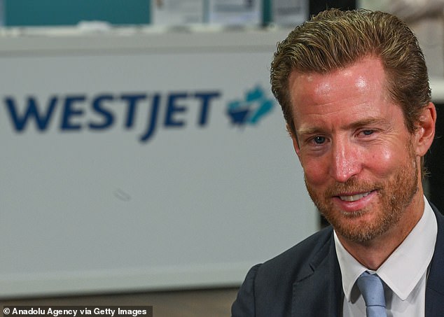 WestJet CEO Alexis von Hoensbroech blamed the situation on a 