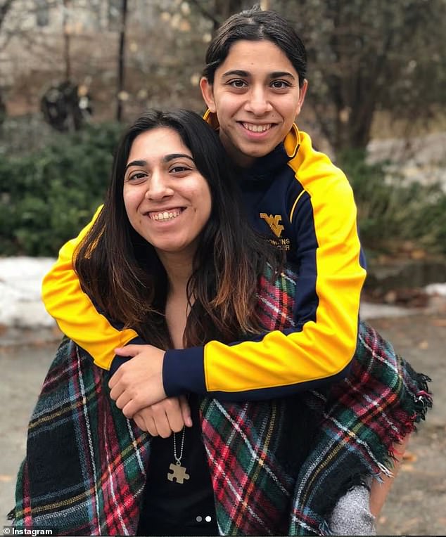 Manji filled out forms claiming her twin daughters, Amira and Nadya Gill (pictured), were Inuit girls so she could receive benefits from the Nunavut land claim.