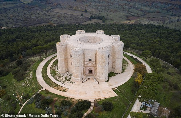 Above, the 'amazing' Castel del Monte, which is a couple of hours drive from Taranto