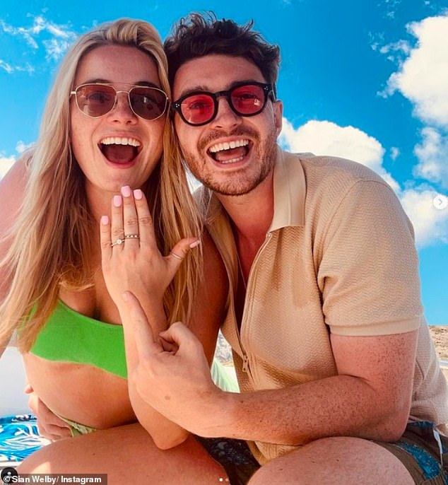 Sian got engaged to Heart Radio producer Jake during a romantic holiday in Greece in 2023.