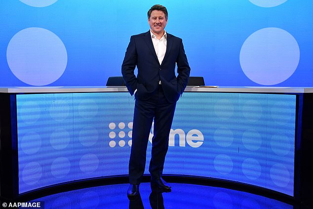 Embattled Nine boss Mikes Sneesby (pictured) blamed a lack of Olympic advertising revenue as Meta failed to renegotiate payments for Australian news content for job cuts.