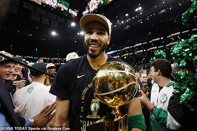 The Celtics are two weeks away from winning the franchise's 18th NBA title.