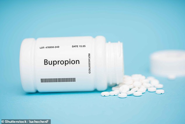 Bupropion, marketed as Welbutrin, was the least likely to cause patients to gain extra pounds up to two years after starting the regimen.