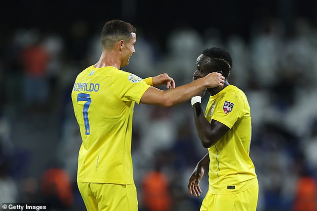 Ronaldo's Al-Nassr teammate Sadio Mane came to his defence following the incident.