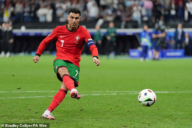 The 39-year-old managed to redeem himself by scoring his penalty in the shoot-out.