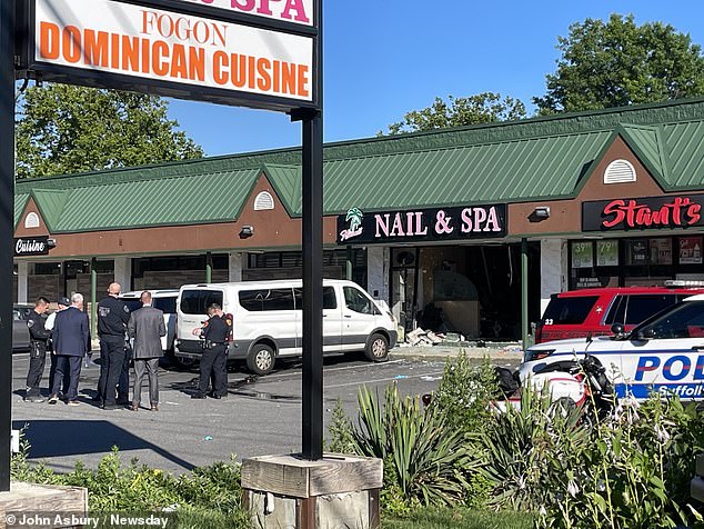 Four people were killed and 10 hospitalized after a minivan crashed into the Hawaii Nail & Spa salon in Deer Park on Long Island, New York.