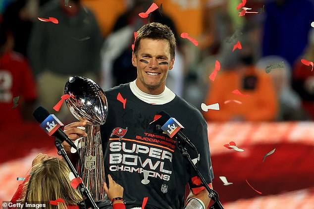 Brady won another Super Bowl title in 2021 with the Buccaneers after leaving New England