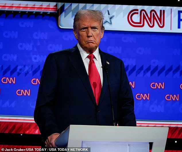 A new post-debate poll released Monday by St. Anselm College found former President Donald Trump leading Joe Biden by two points in New Hampshire.