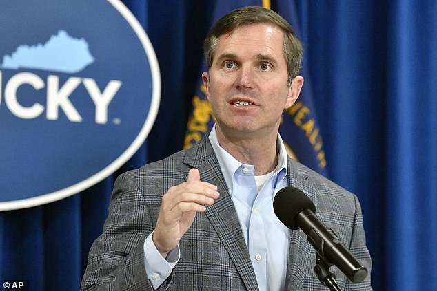 Democratic Gov. Andy Beshear said the mention of his name as Biden's replacement was flattering, but insisted he would back the president as long as he runs.