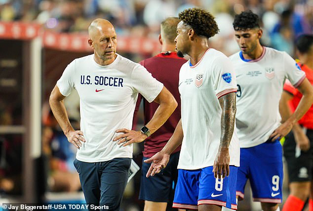 A miserable 1-0 defeat to Uruguay eliminated Berhalter's U.S. team from the Copa America