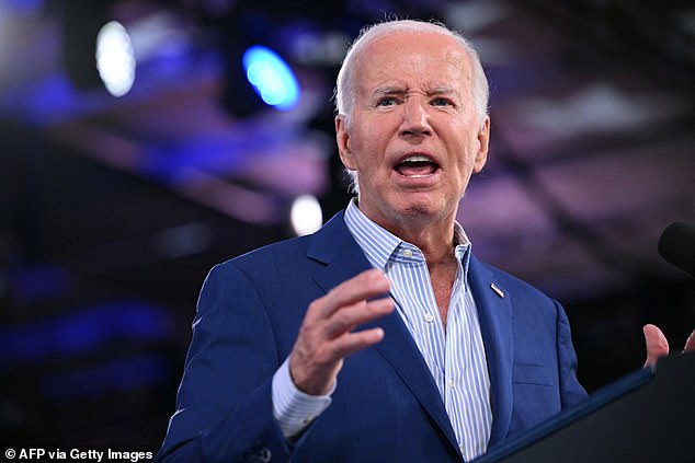 On Saturday, Biden appeared at a fundraiser in New York — in a glitzy seaside town on Long Island — and, according to an aide, read a straightforward 15-minute speech from a teleprompter before leaving without taking questions.