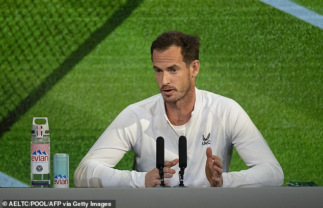 Murray explained last week that he was desperate for 