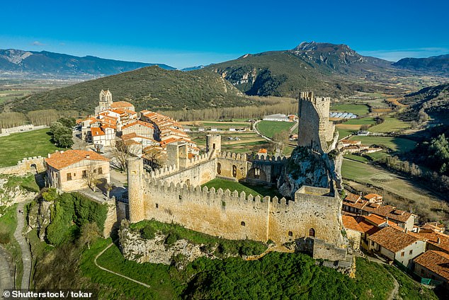 The Castle of the Dukes of Frías offers visitors impressive views of the city and the picturesque surrounding landscape.