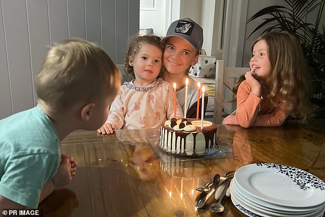 Pippa (pictured sitting on her brother Bodhi's lap) would have turned five next month if she were still alive today.