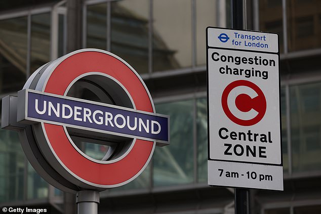 The congestion charge is a daily charge of £15 if you drive within the congestion charge zone from 7am to 6pm Monday to Friday and 12pm to 6pm Saturday to Sunday and Bank Holidays. There is no charge between Christmas Day and the New Year Bank Holiday (inclusive).