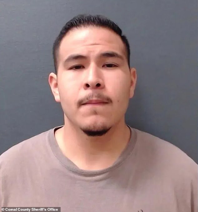 A felony deadly conduct charge against Isaiah Garcia (pictured) was dropped last month and the Sheriff's Office has now released video of the incident, more than a year and a half after Wright was killed.