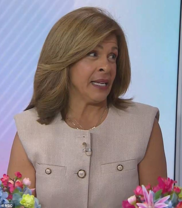 Hoda simply replied: 