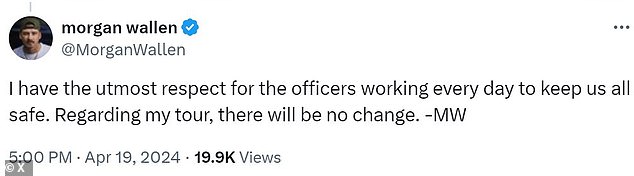 He added: “I have the utmost respect for the officers who work every day to ensure our safety. As for my mandate, there will be no changes.”