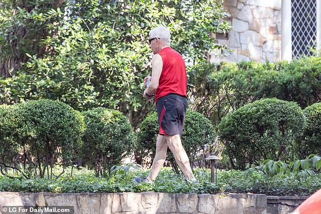 DailyMail.com recently spotted Dr Anthony Fauci walking around his neighborhood with a taxpayer-funded security team.