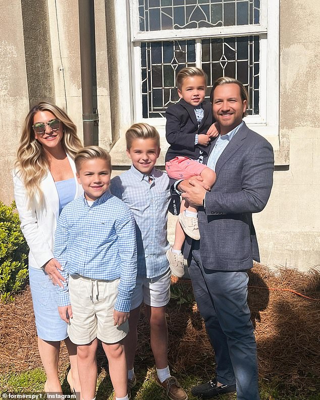 During that time she met her husband Matt, with whom she now has three children, all boys. They currently live in South Carolina.