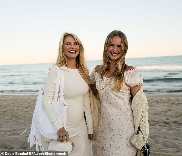 The model marked the occasion by posting several photos of Sailor over the years, including the surprise A-list cameo; Christie and Sailor spotted on June 28 in East Hampton.