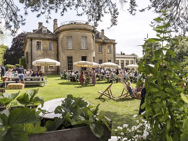 Babington House is a popular haunt for celebrities, with Holly Willoughby, Peter Crouch and Abbey Clancy and the Gallagher brothers having stayed there in years past.