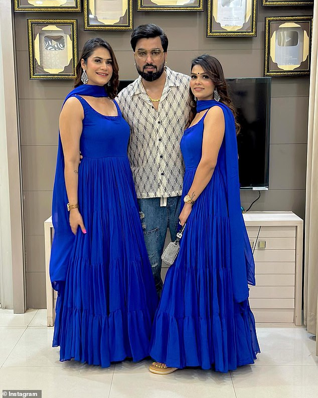 Payal said, 'I didn't realise they would become so close but I totally accepted Kritika and we absolutely love each other and live together as a happy family.'