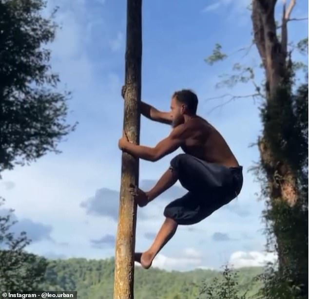 Leo started practicing parkour and climbing in 2007 as a way to 