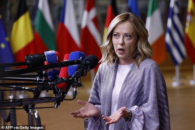 In the wake of the scandal, Prime Minister Meloni (pictured June 28) told her Brothers of Italy party on Tuesday that it should expel from its ranks anyone who idolizes Italy's fascist past and reject anti-Semitism, racism and nostalgia for its past dictatorships.