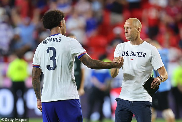 Gregg Berhalter is facing calls to retire after the U.S. national team was eliminated from the Copa America on Monday.